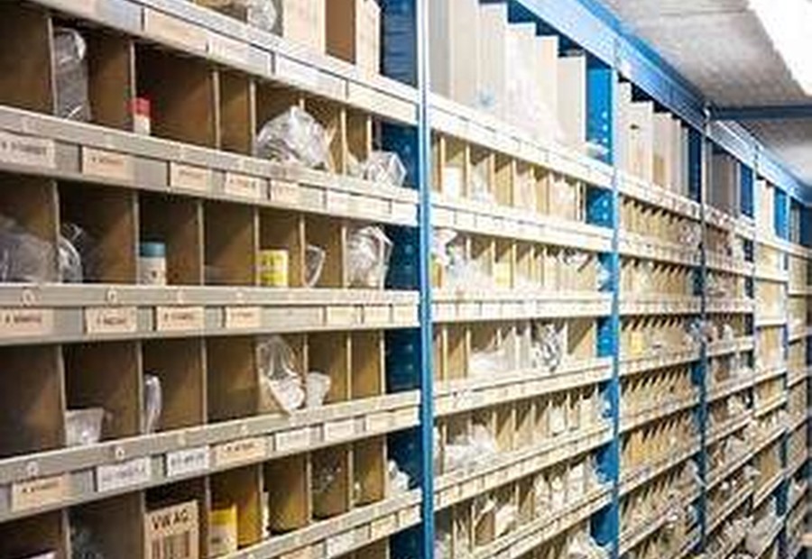 Spare parts storage